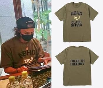 Amazon.co.jp: B'z 稲葉浩志 着用 Tシャツ M ネイバーフッド